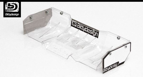 Picture of Zefirus 1/8 Buggy & Truggy lexan wing set (Clear)