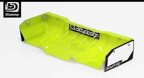 Immagine di Kit alettone Lexan Zefirus 1/8 Buggy & Truggy (Giallo)