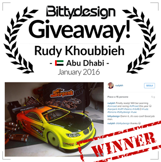 Picture of Bittydesign Giveaway - The Winner of January 2016!!