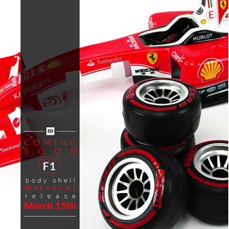 Picture of All new F1 body shell! March 15th Official Release