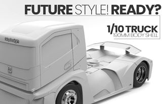 Picture of All new 1/10 190mm Truck body shell