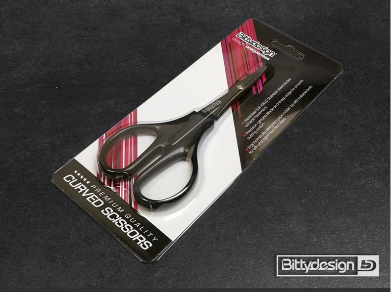 Bittydesign - CURVED Tip Polycarbonate Scissors