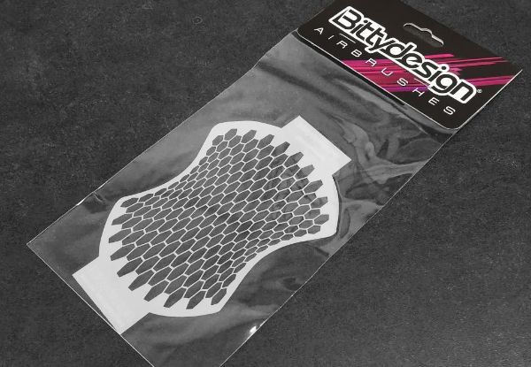 Picture of Vinyl stencil 'Honeycomb V2'