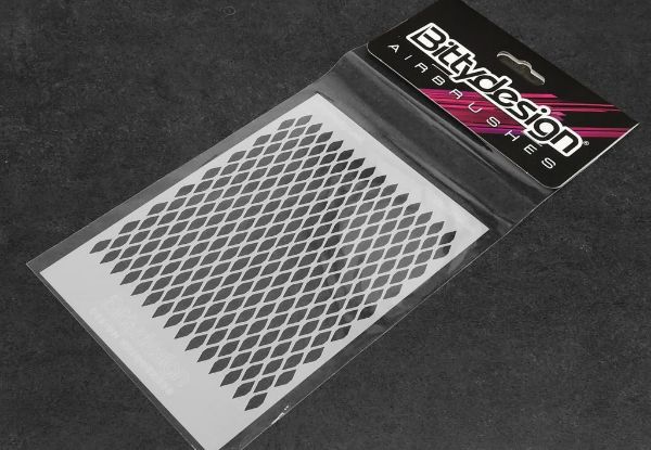Immagine di Stencil vinile 'Grill'
