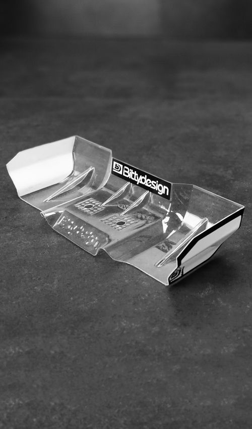 1/8 Truggy Wing Black 1/8 Truggy Wing Black