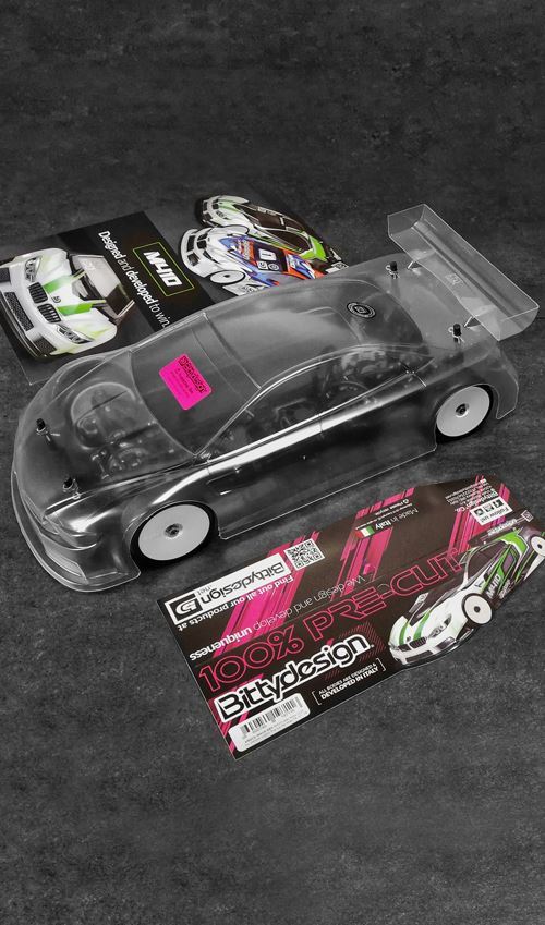 Bittydesign M410 1 10 TC 190mm body Light Pre Cut