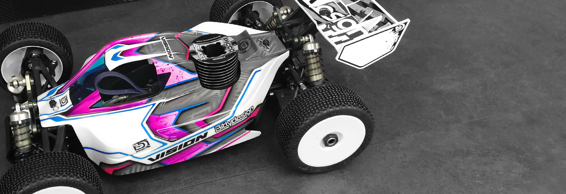 Picture of VISION body for Mugen MBX8 / MBX8R Pre-cut