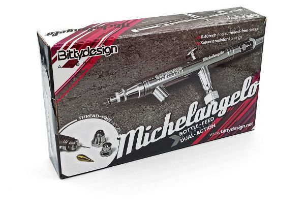 Immagine di Michelangelo Bottle-feed aerografo doppia azione