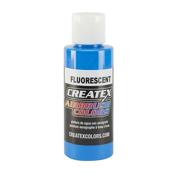 Picture of Createx Fluo Blue #5403 (2oz)