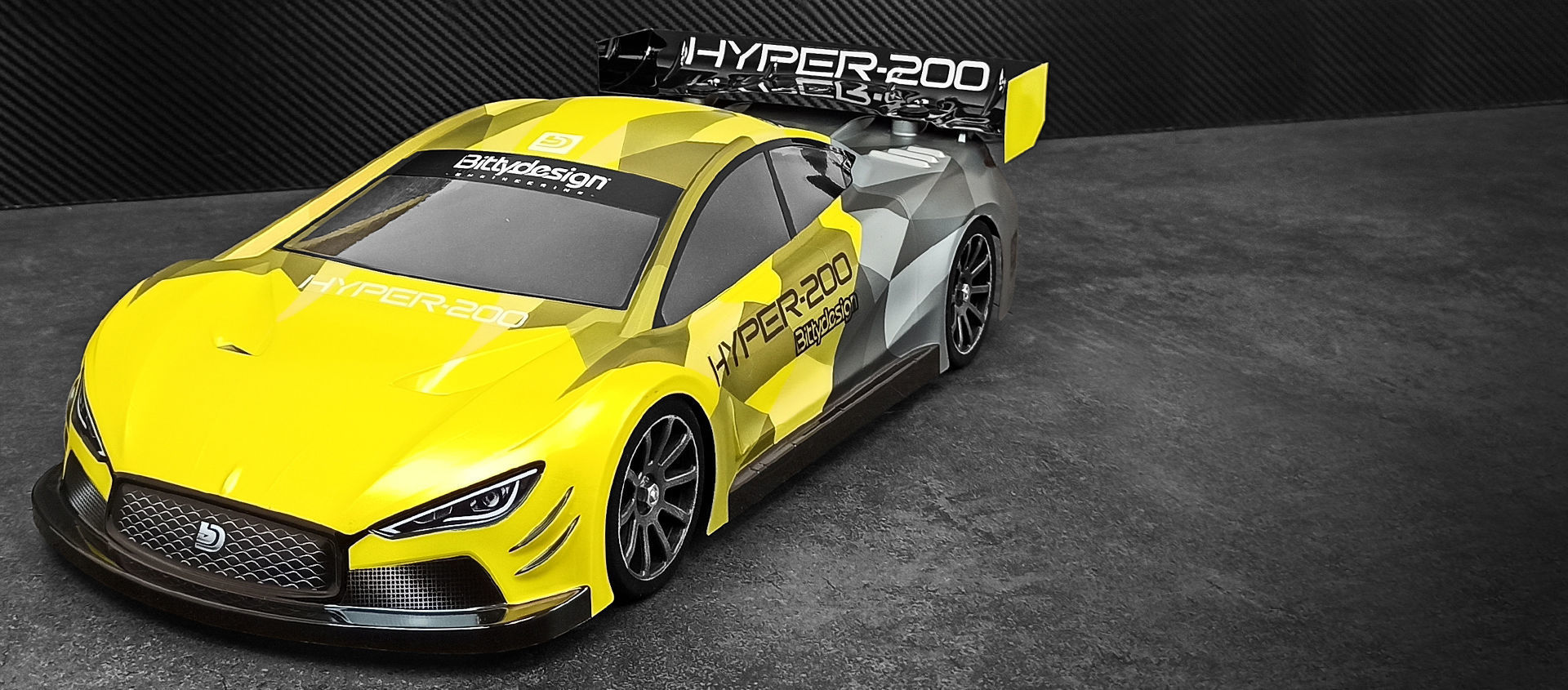 Picture of HYPER-200 1/10 IC 200mm body