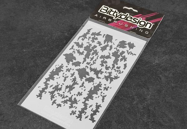 Immagine di Stencil vinile 'Camo Digi'