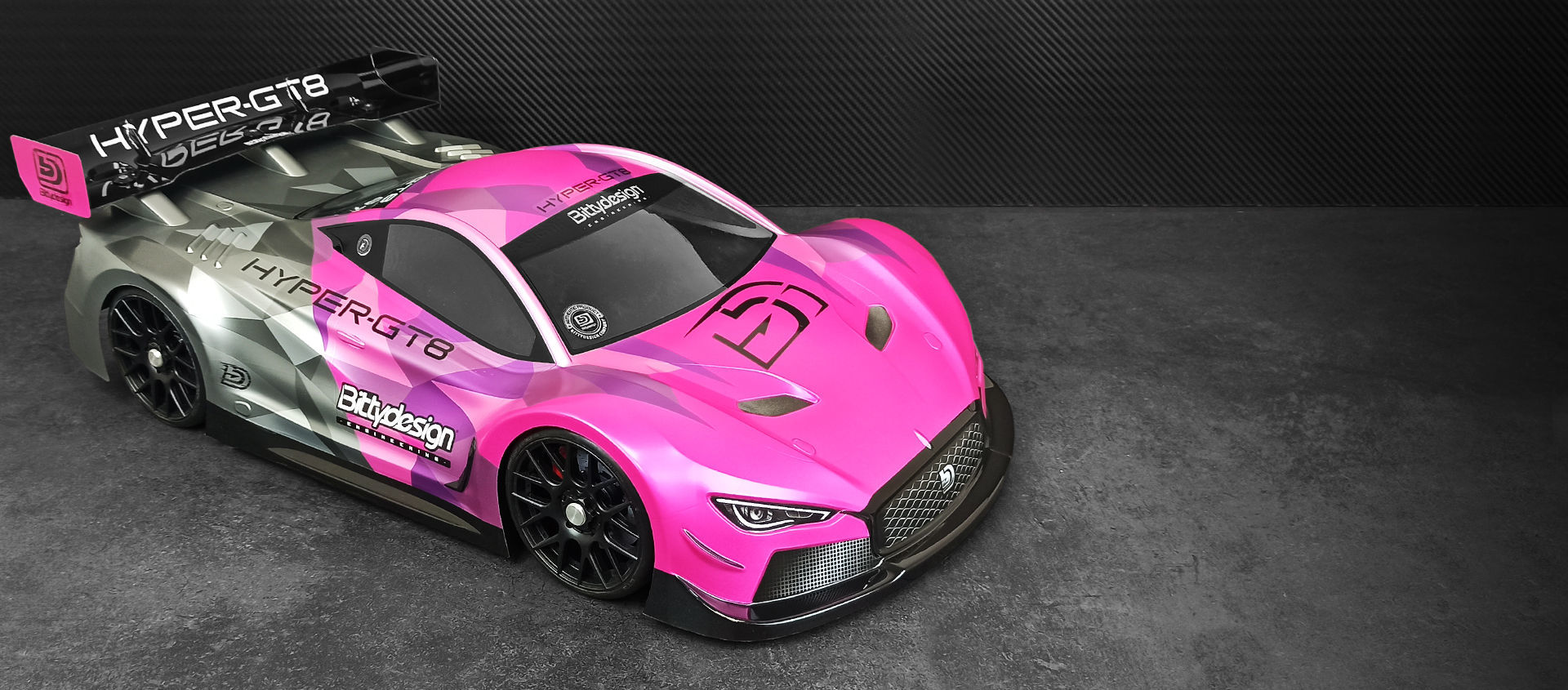 Picture of HYPER-GT8 1/8 GT body 325mm WB