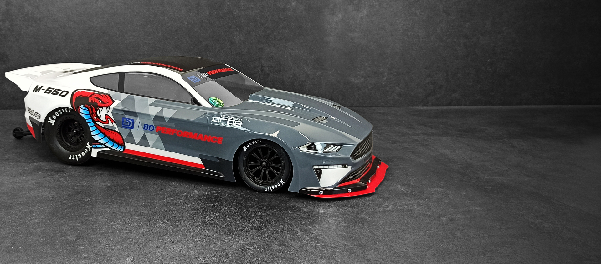 Picture of M-550 1/10 No Prep Street Drag racing body