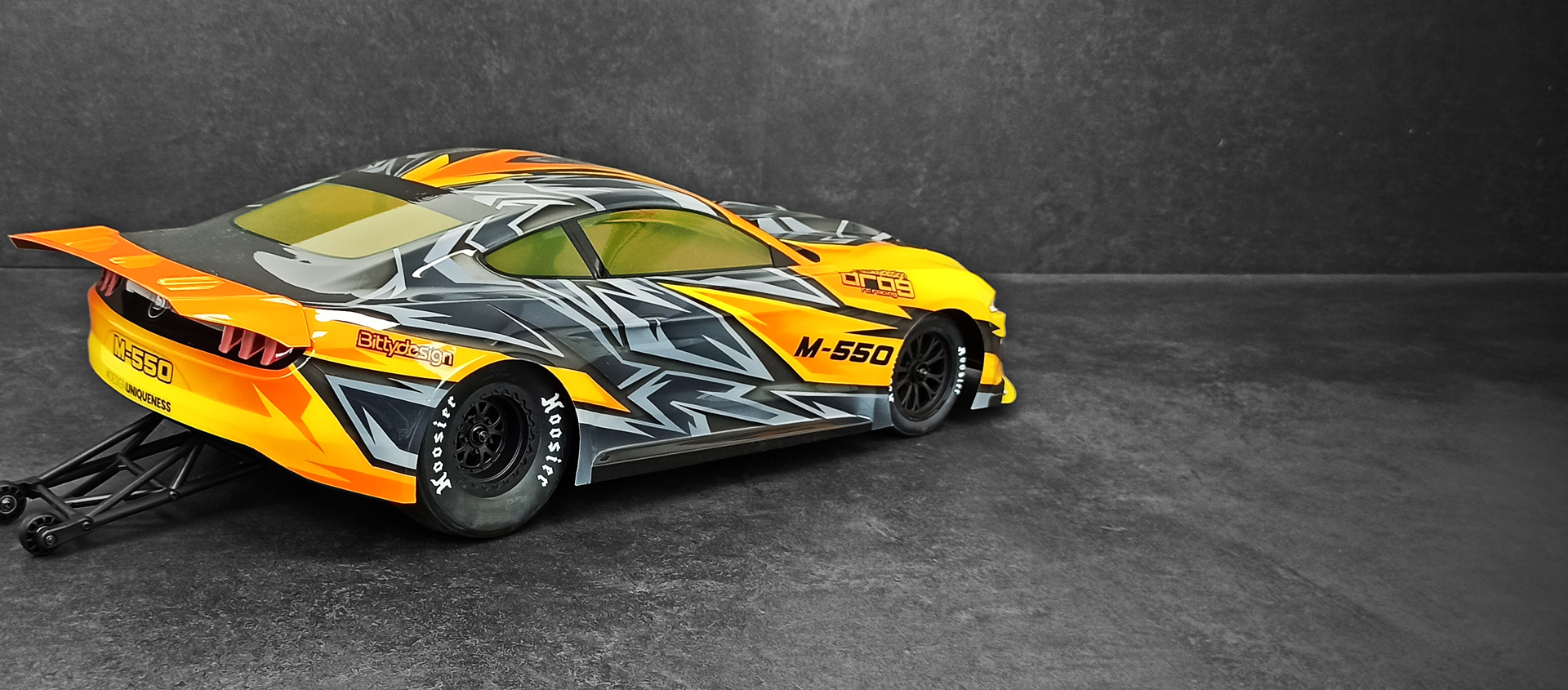 Picture of M-550 1/10 No Prep Street Drag racing body