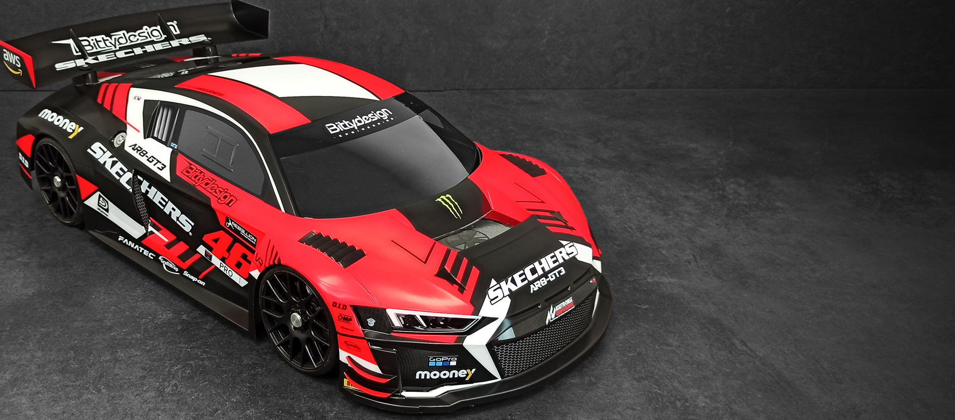 Immagine di Carrozzeria 1/8 GT AR8-GT3 LWB 360mm