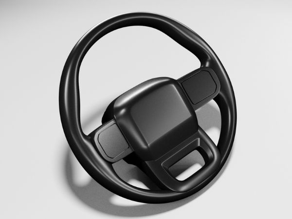 Picture of Steering wheel for interior cockpit ROCK1 body