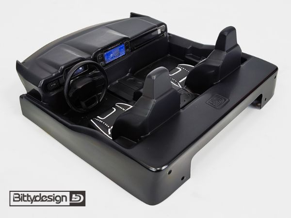 Picture of Interior cockpit/seats for ROCK1 Crawler 1/10 body