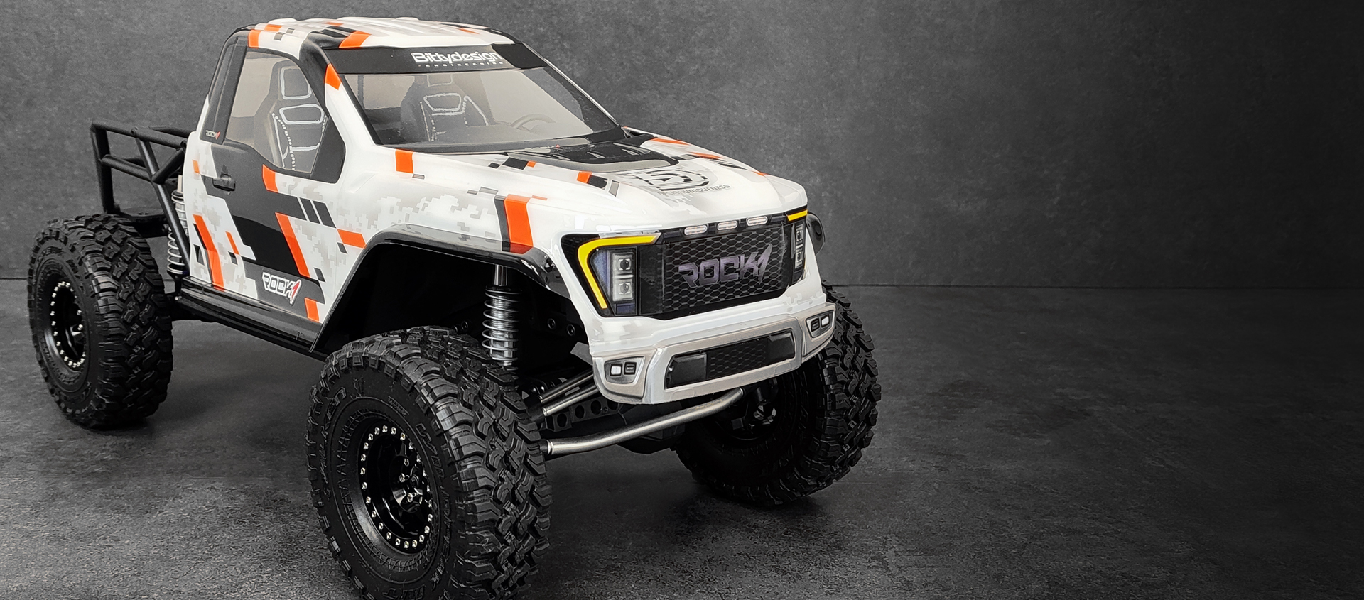 Immagine di Carrozzeria ROCK1 solo cabina per Rock Crawler, Pre-tagliata