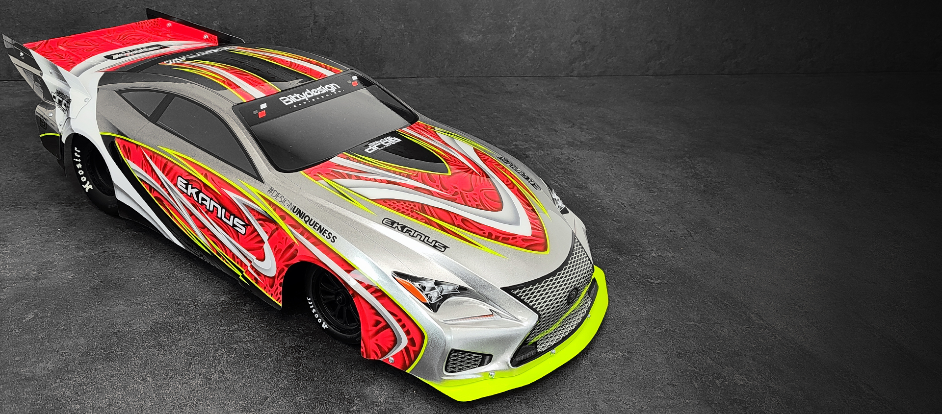 Immagine di Carrozzeria 1/10 EKANUS No Prep Drag racing