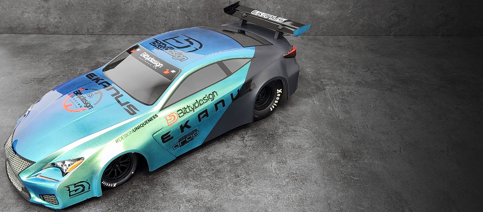 Immagine di Carrozzeria 1/10 EKANUS No Prep Drag racing