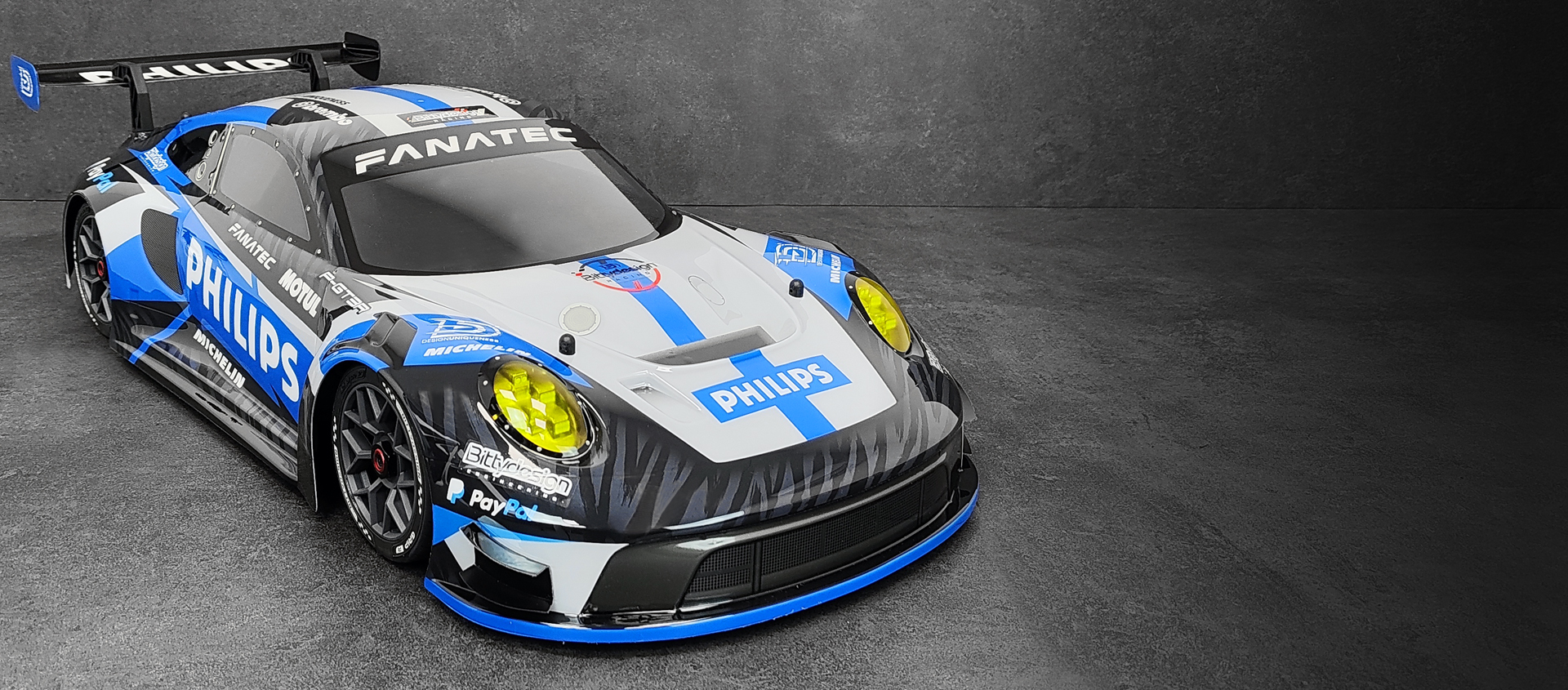 Picture of P-GT3R 1/7 ARRMA Infraction-Limitless Pre-Cut body