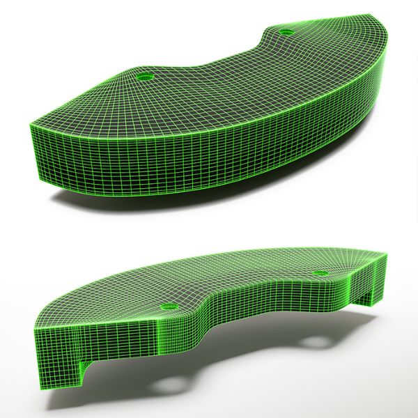 Picture of Front bumper foam P-GT3R ARRMA body shell