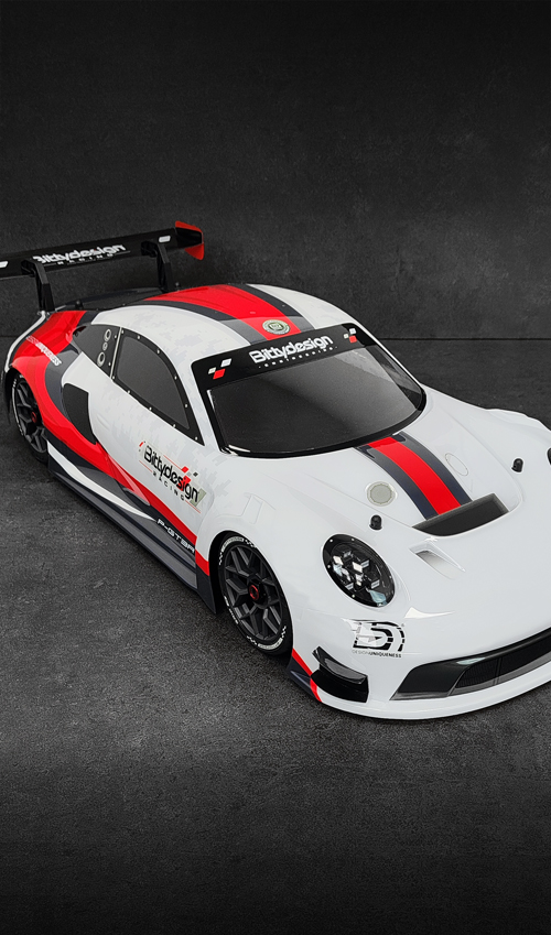 Picture of P-GT3R 1/7 ARRMA Infraction-Limitless Pre-Painted & Pre-Cut body