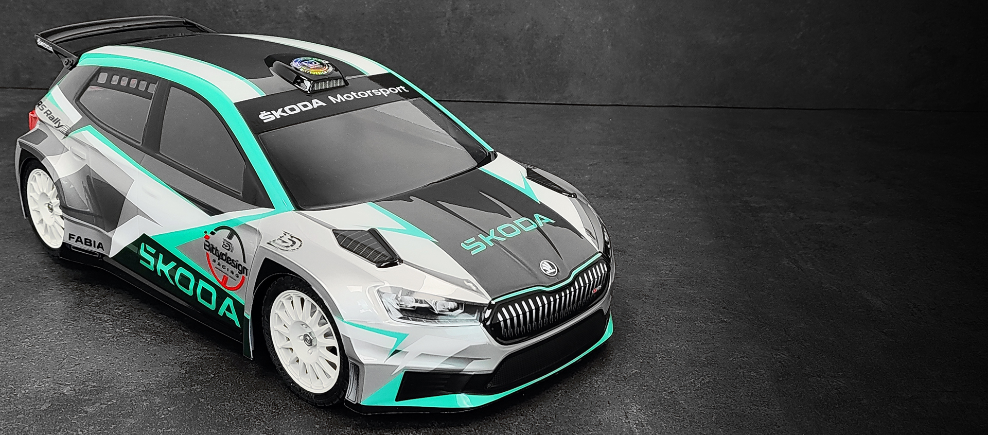 Immagine di Carrozzeria ŠKODA Fabia RS Rally2 1/10 190mm