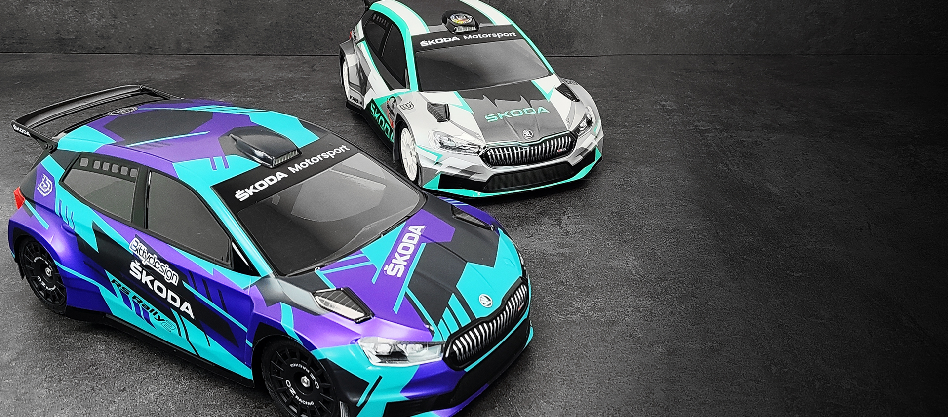 Immagine di Carrozzeria ŠKODA Fabia RS Rally2 1/10 190mm