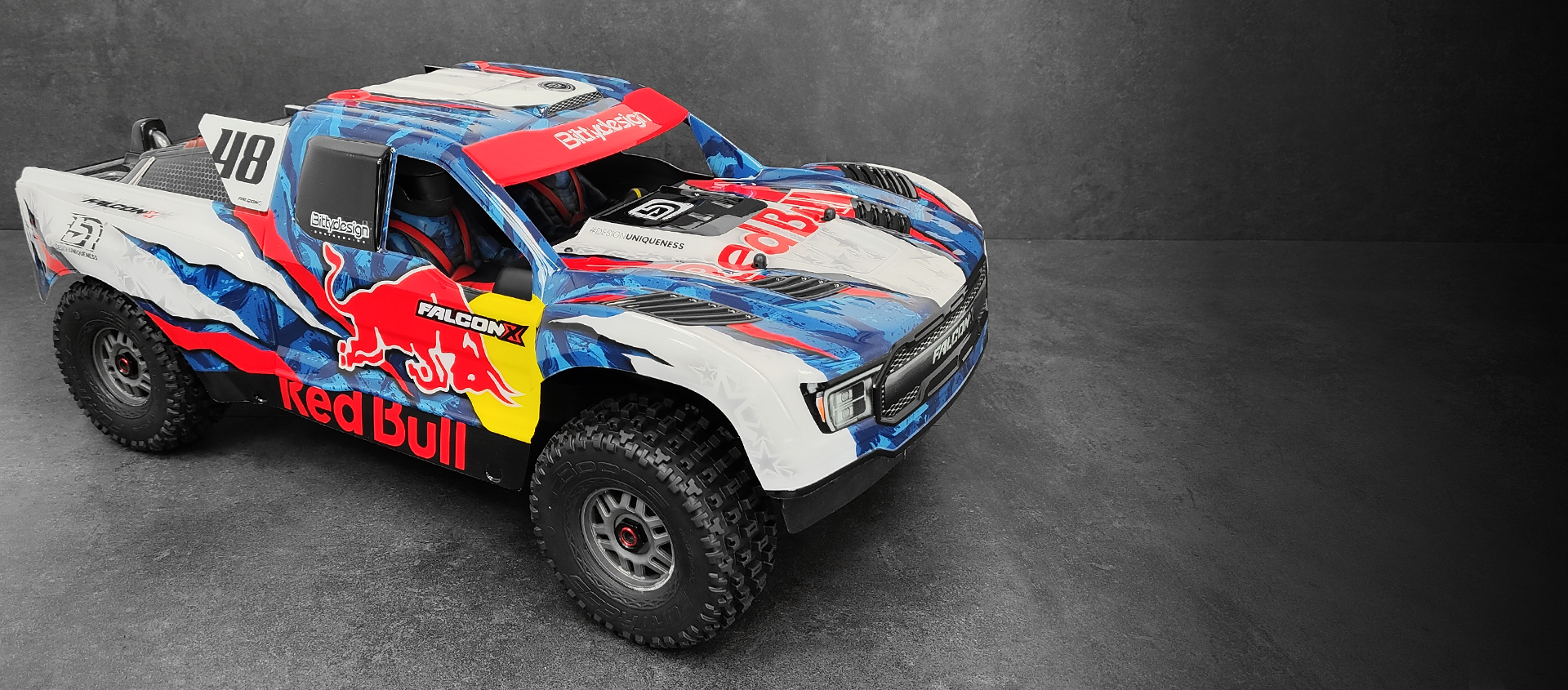 Picture of FALCON-X 1/7 ARRMA MOJAVE 6S Pre-Cut body