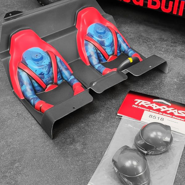 Picture of Clear Interior for FALCON-X body TRAXXAS UDR, Pre-cut