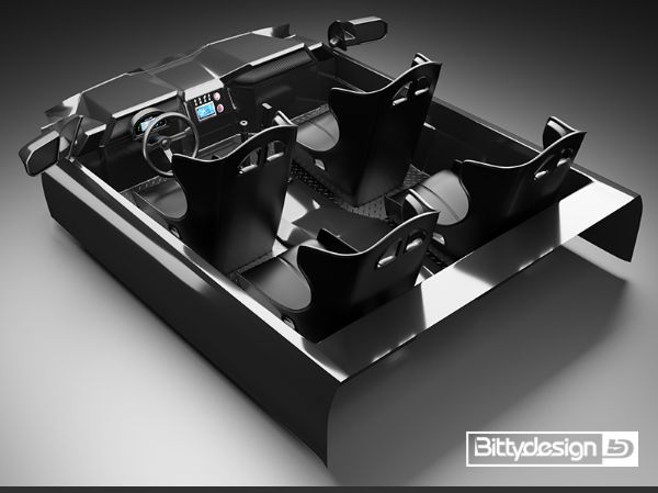 Picture of Interior for RR-baja/ultra Crawler 1/10 body