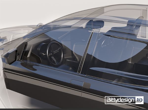Picture of Interior for RR-baja/ultra Crawler 1/10 body