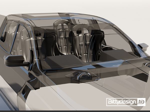 Picture of Interior for RR-baja/ultra Crawler 1/10 body