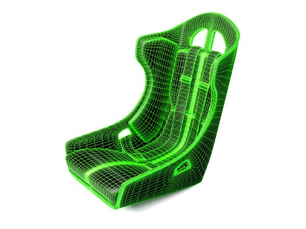 Picture of Driver Seat for interior RR-baja/ultra body