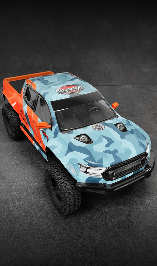 Picture of RR-ultra 1/10 clear body for 313mm (12,3") Rock Crawler, Pre-Cut