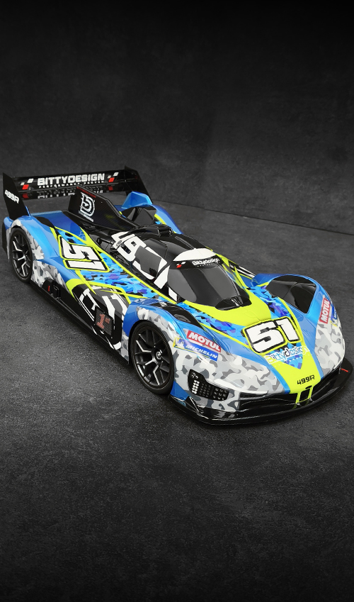 Immagine di Carrozzeria 1/10 LMH 499R