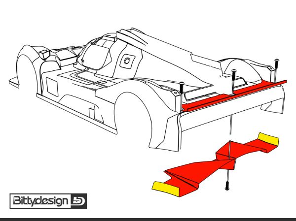 Immagine di Kit estetico per carrozzeria 499T LMH