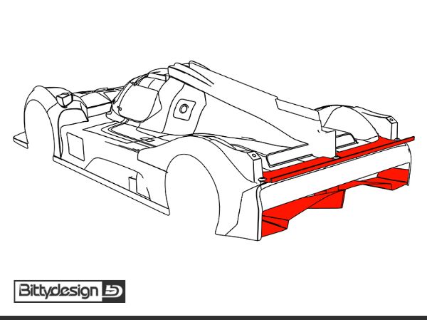 Immagine di Kit estetico per carrozzeria 499T LMH