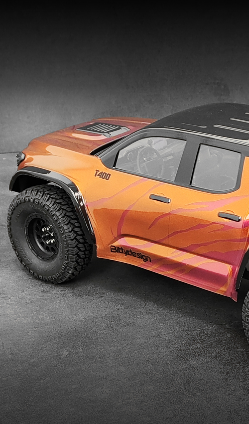 Immagine di Carrozzeria T400 per 313mm (12,3") Rock Crawler, Pre-tagliata