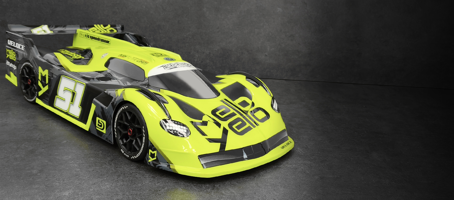 Immagine di Carrozzeria 1/7 VELOCE ARRMA Infraction-Limitless Pre-tagliata