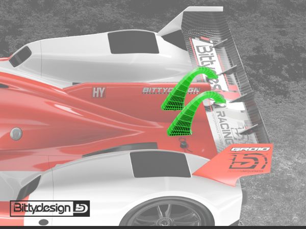 Immagine di Supporti ala estetici per carrozzeria LMH GR010