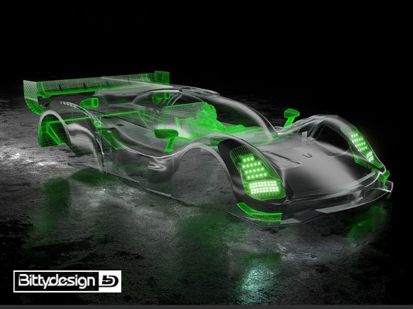 Immagine di Kit estetico per carrozzeria GLH-007 LMH