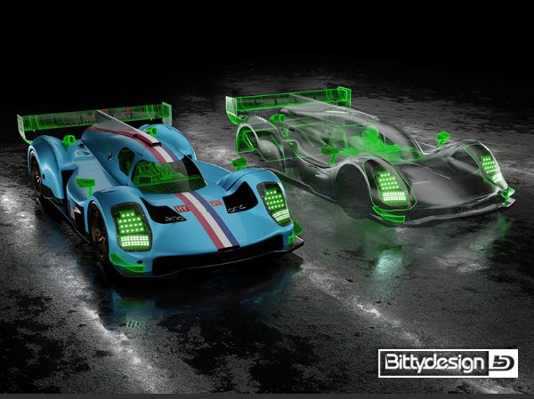 Immagine di Kit estetico per carrozzeria GLH-007 LMH