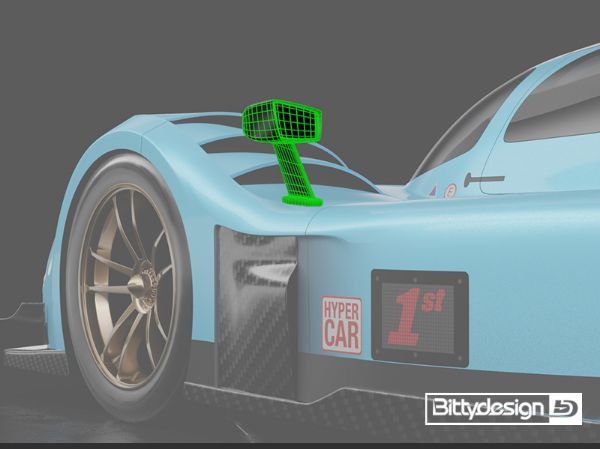 Immagine di Kit specchietti per carrozzeria LMH GLH-007