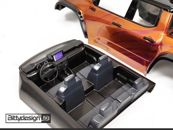 Immagine di Interno per carrozzeria T400 1/10 Crawler