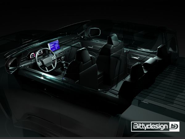 Immagine di Interno per carrozzeria T400 1/10 Crawler