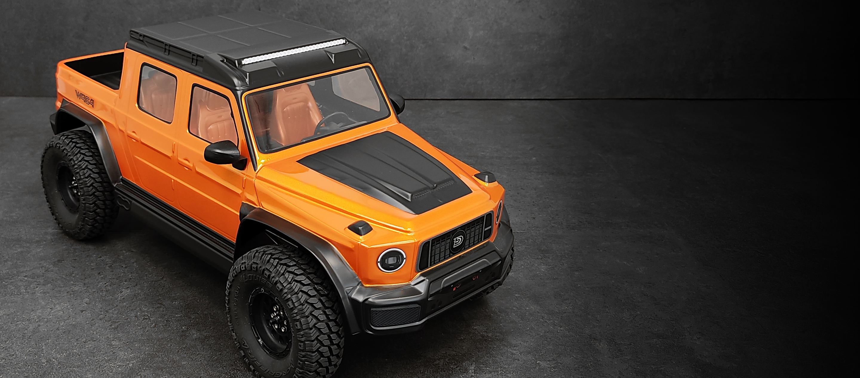Immagine di Carrozzeria W464 per 313mm (12,3") Rock Crawler, Pre-tagliata