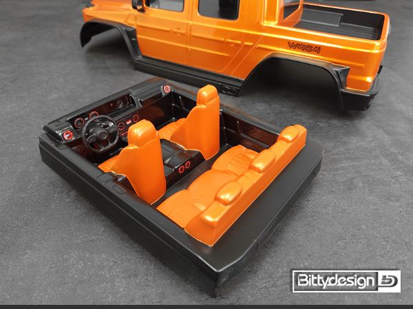 Immagine di Interno per carrozzeria W464 1/10 Crawler