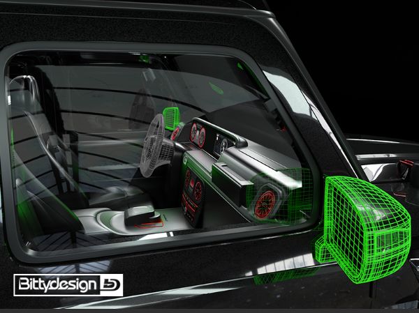 Immagine di Accessori per carrozzeria W464 Rock Crawler
